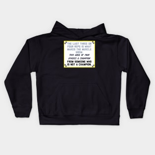 Are you a champion? Kids Hoodie